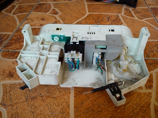 สวิตช์แอร์ของรถNISSAN สวิตช์แอร์ของรถNISSAN