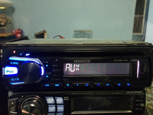 KENWOOD U393 USB IPOD MP3-RW CD-RW AUX สภาพสวย มือ2 ญี่ปุ่น