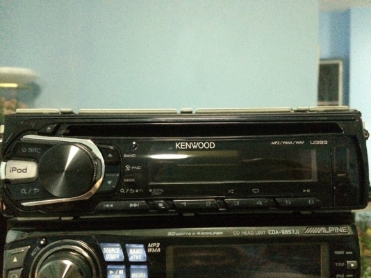 KENWOOD U393 USB IPOD MP3-RW CD-RW AUX สภาพสวย มือ2 ญี่ปุ่น