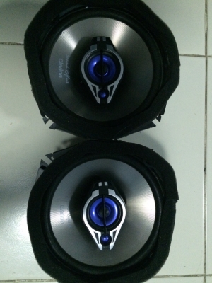 ลำโพง CLARION SRT1700 3ทาง 6.5นิ้ว 160W กรวยโพลี เสียงกลางแหลม ชัด ใส สภาพสวย มือ2 ญี่ปุ่น