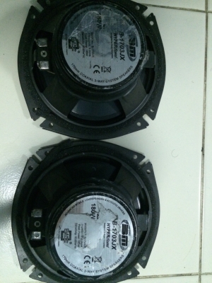 ลำโพง BM BOSCHMANN B1703JX 3ทาง 6.5นิ้ว 180W กรวยโพลี เสียงกลางแหลม ชัด ใส มือ2 ญี่ปุ่น