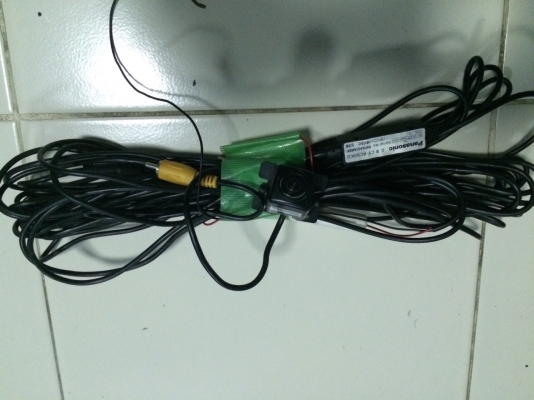 ชุดกล้องมองหลัง PANASONIC CY-RC90KD สายไม่มีตัดต่อครบ ภาพสวยคมชัด มือ2 ญี่ปุ่น