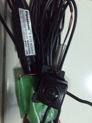 ชุดกล้องมองหลัง PANASONIC CY-RC90KD สายไม่มีตัดต่อครบ ภาพสวยคมชัด มือ2 ญี่ปุ่น
