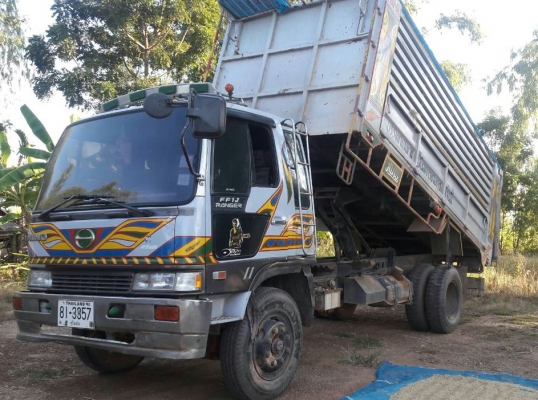 หกล้อ ฮีโน่ FD195ดั้ม เกษตร สภาพสวยพร้อมใช้ ทะเบียนพร้อมโอน