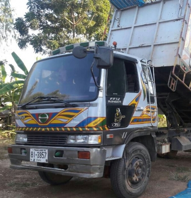 หกล้อ ฮีโน่ FD195ดั้ม เกษตร สภาพสวยพร้อมใช้ ทะเบียนพร้อมโอน