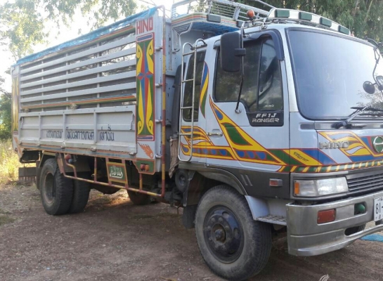 หกล้อ ฮีโน่ FD195ดั้ม เกษตร สภาพสวยพร้อมใช้ ทะเบียนพร้อมโอน