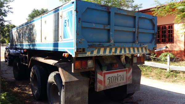 ขาย295000บาท ลูกพ่วงดั้ม 3เพลาา คาถูก เอกสารพร้อมโอน