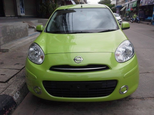 ขายนิสสัน มาร์ช MARCH ปี2012 เกียร์ออโต้