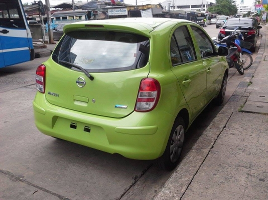 ขายนิสสัน มาร์ช MARCH ปี2012 เกียร์ออโต้
