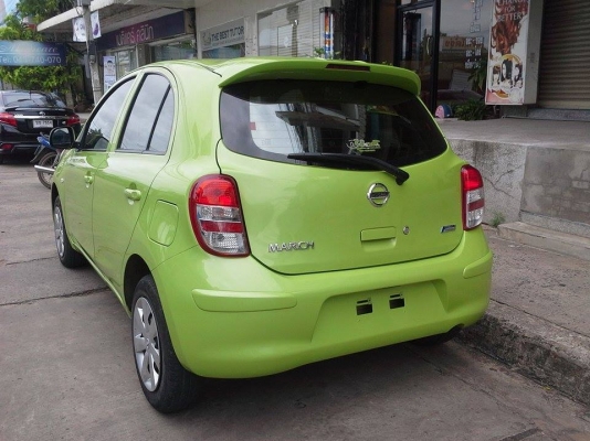 ขายนิสสัน มาร์ช MARCH ปี2012 เกียร์ออโต้