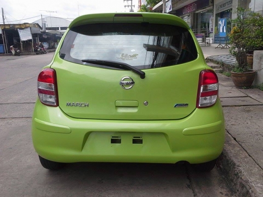 ขายนิสสัน มาร์ช MARCH ปี2012 เกียร์ออโต้