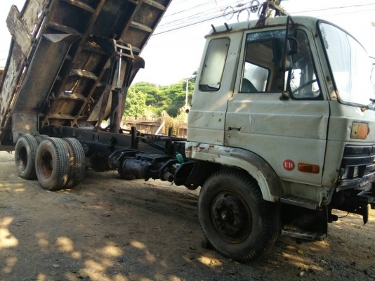 UDปี39CWA12M 2เพลา กระบะดั้มสามิตร เครื่อง180แรง เกียร์ฟูเลอร์แท้จากโรงงาน เครื่อง เกียร์ เฟืองท้าย ไม่เคยถอดเลยซักชิ้นคลัชซีสวย หัวเก๋งตีอาบน้ำไม่ผุ กระบะต้องลอกพื้นเปลี่ยนแผงข้าง ทะเบียน ม.79 ถามลายละเอียดเพิ่มเติมได้