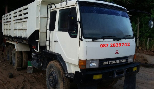ขายรถด้ัมพ์ 10 ล้อ 2 เพลา Mitsubishi MA 191 แรงม้า