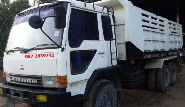 ขายรถด้ัมพ์ 10 ล้อ 2 เพลา Mitsubishi MA 191 แรงม้า