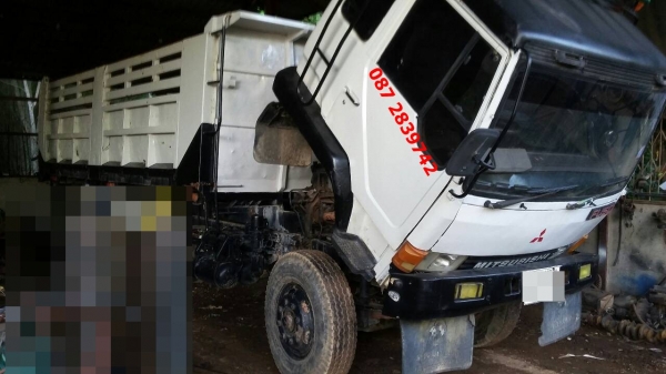 ขายรถด้ัมพ์ 10 ล้อ 2 เพลา Mitsubishi MA 191 แรงม้า