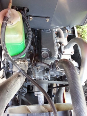 นางฟ้า...มาแล้ว..คูโบต้า L3408 4 WD พร้อมใบมีดดันหน้า..รถไร่เดิมๆออกจากไร่มัน