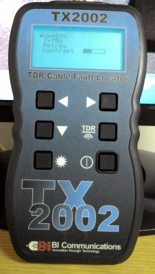 เครื่องตรวจหาสายขาดหนูกัดสายแบบ TDR Bi Communications TX2002 ผลิตในยุโรป วัดได้3.5กิโลเมตร เครื่องตรวจหาสายขาดหนูกัดสายแบบ TDR Bi Communications TX2002 ผลิตในยุโรป วัดได้3.5กิโลเมตร