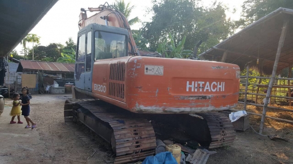 ขายแบคโฮ HITACHI EX200-2 เอกสารเล่มทะเบียนครบ เครื่องดี ปั้มดี ช่วงล่างต้องเก็บหน่อย ราคาต่อรองได้ ขายแบคโฮ HITACHI EX200-2 เอกสารเล่มทะเบียนครบ เครื่องดี ปั้มดี ช่วงล่างต้องเก็บหน่อย ราคาต่อรองได้