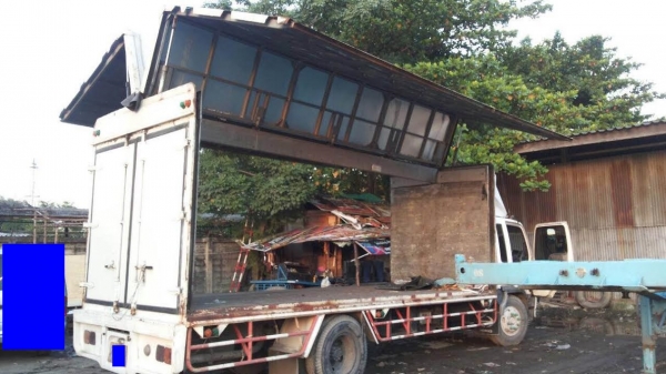 ขายรถหกล้อตู้ปีกนก HINO 212แรงม้า ปี2545 เครื่องเดิม เกียร์เดิม สวยจัด รถห้างพร้อมใช้