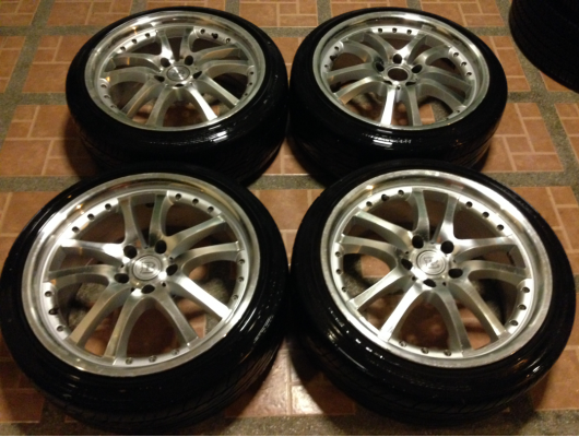 ล้อ BRABUS block S ขอบ18 ไม่เคยซ่อม สีเดิม ขอบหนา ราคาไม่แพง