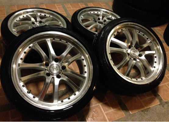 ล้อ BRABUS block S ขอบ18 ไม่เคยซ่อม สีเดิม ขอบหนา ราคาไม่แพง