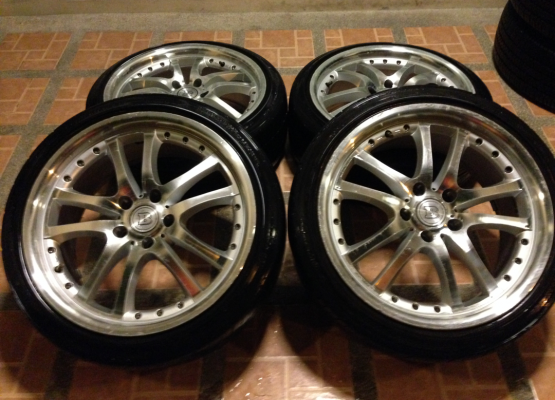 ล้อ BRABUS block S ขอบ18 ไม่เคยซ่อม สีเดิม ขอบหนา ราคาไม่แพง