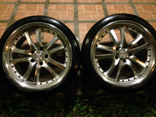 ล้อ BRABUS block S ขอบ18 ไม่เคยซ่อม สีเดิม ขอบหนา ราคาไม่แพง