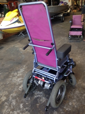 ขายวิลเเชร์ไฟฟ้าเก่าญี่ปุ่นเเบตใหม่ คันที่ 2