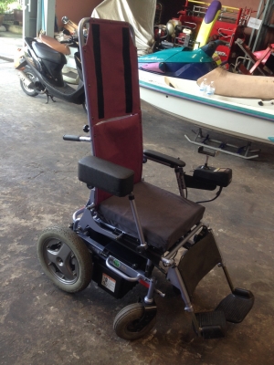 ขายวิลเเชร์ไฟฟ้าเก่าญี่ปุ่นเเบตใหม่ คันที่ 2