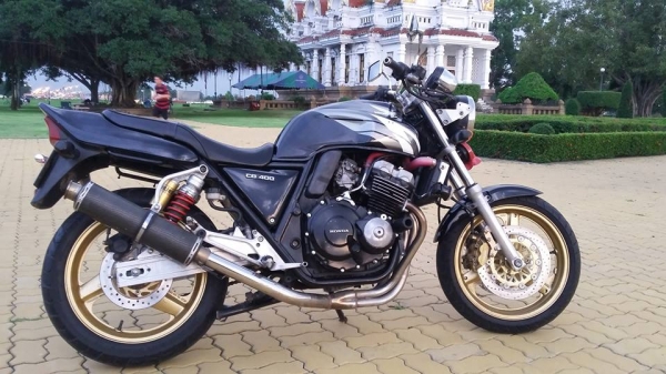 honda cb400 sf ทะเบียน เล่มเขียว 74,500