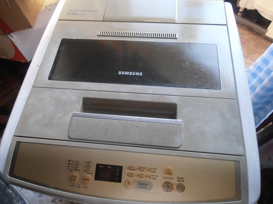 เครื่องซักผ้าอัตโนมัติ ซัมซุง 6 กก. เครื่องซักผ้าอัตโนมัติ ซัมซุง 6 กก.