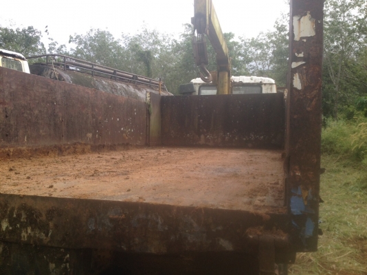 6ล้อติดเครน3ตัน..150แรง HINO KR360 เครื่องEH700..เล่มพร้อม รถแค่จอดไว้..