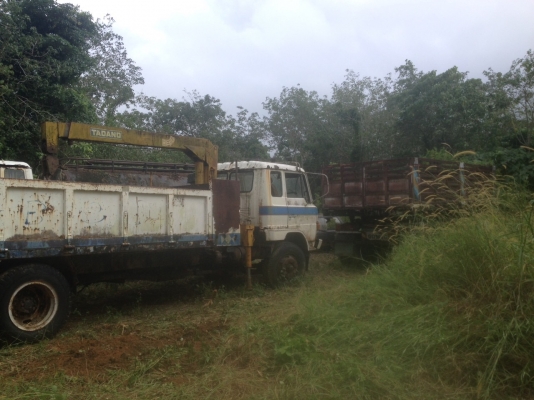 6ล้อติดเครน3ตัน..150แรง HINO KR360 เครื่องEH700..เล่มพร้อม รถแค่จอดไว้..