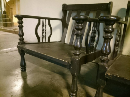 เก้าอี้ไม้สัก  แอนทีค