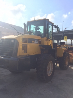 มาอีกแล้ว รถตัก KOMATSU WA200-6 มือ 2 นำเข้าจากญี่ปุ่น