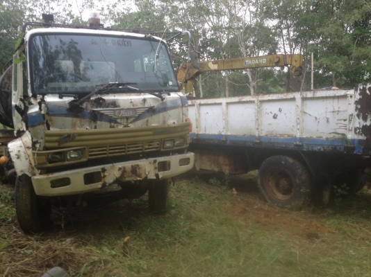 10ล้อรถน้ำ 168แรง HINO KT925 เพลาเดียว..ขายตามสภาพ รถจอด เล่มพร้อม..ม.79ไว้