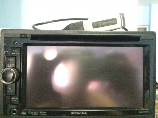 KENWOOD DDX516 24Bit รุ่นใหญ่ จอ6.1นิ้ว USB IPOD DVD-RW MP3-RW CD-RW AUX CAMERA ทัชสกรีน ปรีเอ้า3ชุด VEDIO2ชุด คุมกล่องCD สภาพสวย มือ2 ญี่ปุ่น