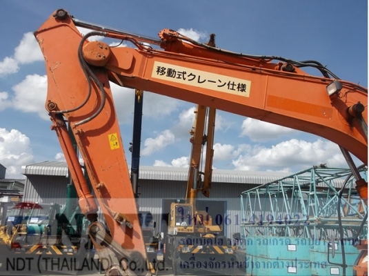 แบคโฮ Hitachi ZX135US #HCM1SC00T00069546 รถนำเข้าจากญี่ปุ่น รถสวยสภาพดี ไม่เคยใช้งานในไทย ติดต่อ ใหม่ 061-4194022