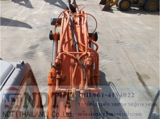 แบคโฮ Hitachi ZX135US #HCM1SC00T00069546 รถนำเข้าจากญี่ปุ่น รถสวยสภาพดี ไม่เคยใช้งานในไทย ติดต่อ ใหม่ 061-4194022