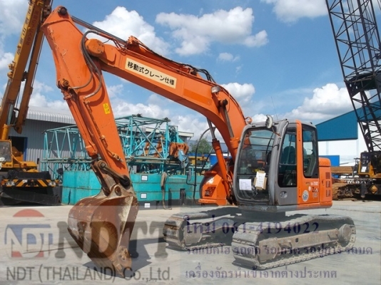 แบคโฮ Hitachi ZX135US #HCM1SC00T00069546 รถนำเข้าจากญี่ปุ่น รถสวยสภาพดี ไม่เคยใช้งานในไทย ติดต่อ ใหม่ 061-4194022