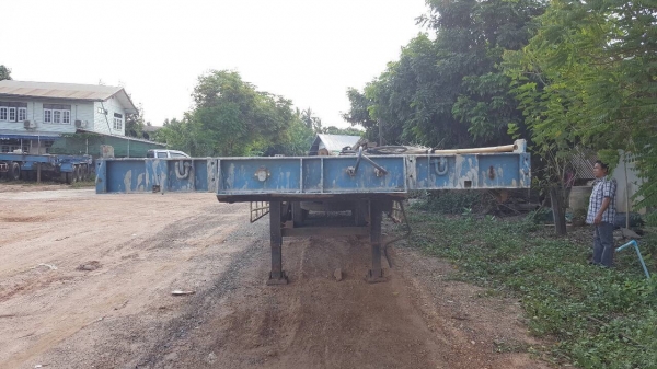 ขาย หางเทนเลอร์พื้นเรียบ 3 คาน ยาว 12 เมตร อู่ PANUS สภาพสวยพร้อมใช้ ยางเรเดียลเต็ม ทะเบียนพร้อมโอนครับ ขาย หางเทนเลอร์พื้นเรียบ 3 คาน ยาว 12 เมตร อู่ PANUS สภาพสวยพร้อมใช้ ยางเรเดียลเต็ม ทะเบียนพร้อมโอนครับ