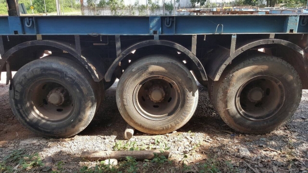 ขาย หางเทนเลอร์พื้นเรียบ 3 คาน ยาว 12 เมตร อู่ PANUS สภาพสวยพร้อมใช้ ยางเรเดียลเต็ม ทะเบียนพร้อมโอนครับ ขาย หางเทนเลอร์พื้นเรียบ 3 คาน ยาว 12 เมตร อู่ PANUS สภาพสวยพร้อมใช้ ยางเรเดียลเต็ม ทะเบียนพร้อมโอนครับ