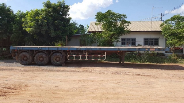 ขาย หางเทนเลอร์พื้นเรียบ 3 คาน ยาว 12 เมตร อู่ PANUS สภาพสวยพร้อมใช้ ยางเรเดียลเต็ม ทะเบียนพร้อมโอนครับ ขาย หางเทนเลอร์พื้นเรียบ 3 คาน ยาว 12 เมตร อู่ PANUS สภาพสวยพร้อมใช้ ยางเรเดียลเต็ม ทะเบียนพร้อมโอนครับ