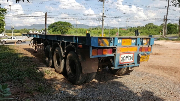 ขาย หางเทนเลอร์พื้นเรียบ 3 คาน ยาว 12 เมตร อู่ PANUS สภาพสวยพร้อมใช้ ยางเรเดียลเต็ม ทะเบียนพร้อมโอนครับ ขาย หางเทนเลอร์พื้นเรียบ 3 คาน ยาว 12 เมตร อู่ PANUS สภาพสวยพร้อมใช้ ยางเรเดียลเต็ม ทะเบียนพร้อมโอนครับ