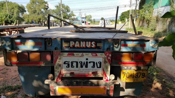 ขายหางเทนเลอร์พื้นเรียบ 3 คาน ยาว 12 เมตร อู่ PANUS ยางเรเดียลเต็ม ทะเบียนพร้อมโอนครับ ขายหางเทนเลอร์พื้นเรียบ 3 คาน ยาว 12 เมตร อู่ PANUS ยางเรเดียลเต็ม ทะเบียนพร้อมโอนครับ