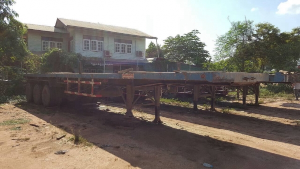 ขายหางเทนเลอร์พื้นเรียบ 3 คาน ยาว 12 เมตร อู่ PANUS ยางเรเดียลเต็ม ทะเบียนพร้อมโอนครับ ขายหางเทนเลอร์พื้นเรียบ 3 คาน ยาว 12 เมตร อู่ PANUS ยางเรเดียลเต็ม ทะเบียนพร้อมโอนครับ