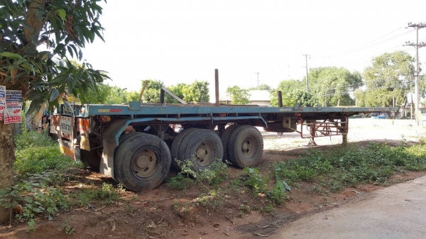 ขายหางเทนเลอร์พื้นเรียบ 3 คาน ยาว 12 เมตร อู่ PANUS ยางเรเดียลเต็ม ทะเบียนพร้อมโอนครับ ขายหางเทนเลอร์พื้นเรียบ 3 คาน ยาว 12 เมตร อู่ PANUS ยางเรเดียลเต็ม ทะเบียนพร้อมโอนครับ