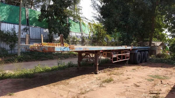 ขายหางเทนเลอร์พื้นเรียบ 3 คาน ยาว 12 เมตร อู่ PANUS ยางเรเดียลเต็ม ทะเบียนพร้อมโอนครับ ขายหางเทนเลอร์พื้นเรียบ 3 คาน ยาว 12 เมตร อู่ PANUS ยางเรเดียลเต็ม ทะเบียนพร้อมโอนครับ