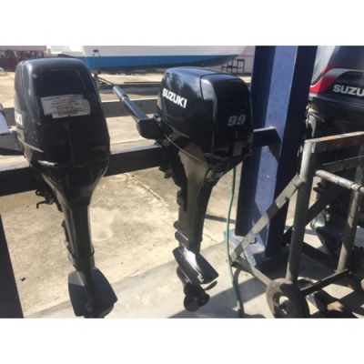 ขายเครื่องเรือมือสอง Suzuki 9.9แรงม้า 2จังหวะ นำเข้าเองจากญี่ปุ่น