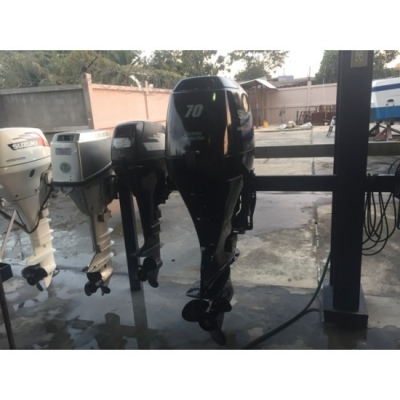 ขายเครื่องยนต์เรือ Suzuki 70แรงม้า 4จังหวะ มือสองจากญี่ปุ่น